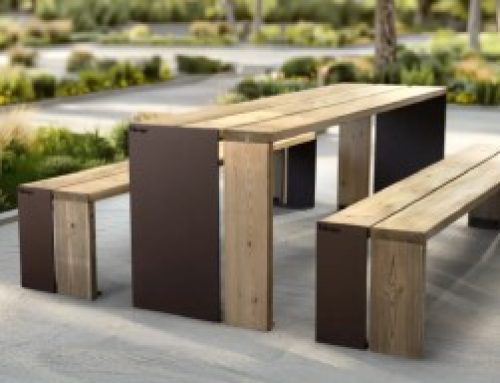The Tauló family expands: new picnic table and backless bench
